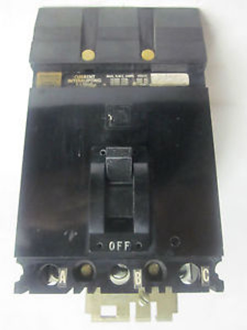 SQUARE D 70A  3 POLE CIRCUIT BREAKER  TYPE FA~ FA-36070              YB-124