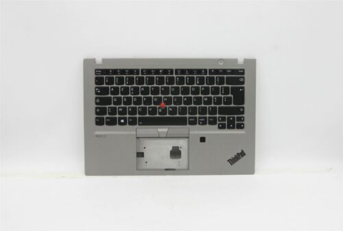 Lenovo Thinkpad T14S Palmrest Touchpad Cover Keyboard French Silver 5M10Z41579