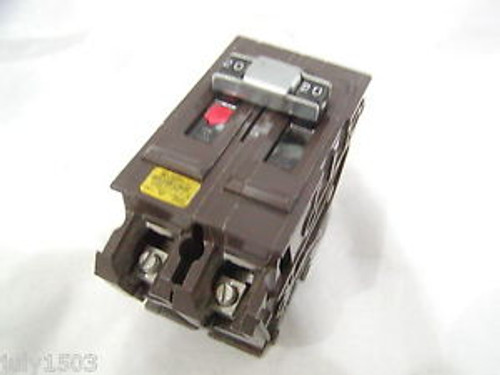 Wadsworth 20 Amp 2 Pole HACR Circuit Breaker big housing 20A  small lug