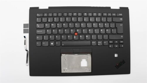 Lenovo Yoga X1 3Rd Gen Palmrest Touchpad Cover Keyboard Danish Black 01Lx787