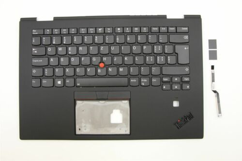 Lenovo Yoga X1 3Rd Gen Palmrest Touchpad Cover Keyboard Swiss Black 01Lx890