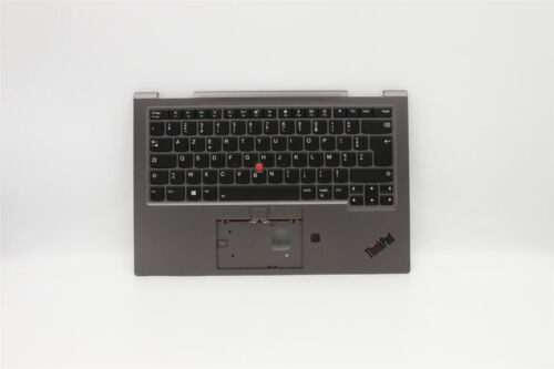 Lenovo Yoga X1 4Th Gen Palmrest Touchpad Cover Keyboard French Grey 5M10V24884
