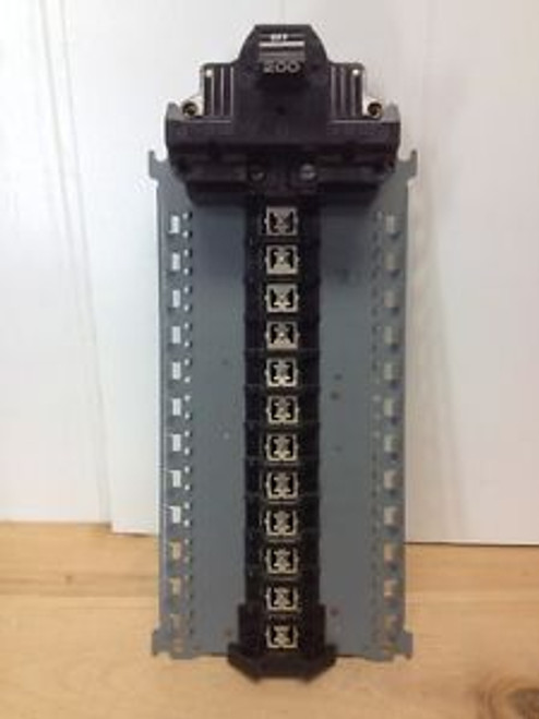 Federal Pacific 200A Main Breaker with Buss Bar