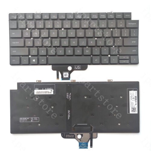 New Backlit Us Keyboard For Dell Latitude 5320 7310 7320 018Ypj