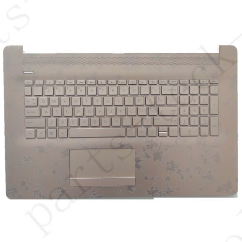 New For Hp 17-Ca 17-By Rose Gold Palmrest Backlit Keyboard L28090-001 Touchpad