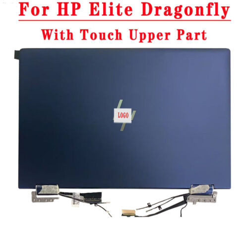 For Hp Dragonfly Fhd 13.3" Lcd Led Screen Touch Assembly Whole Hinge L74089-001