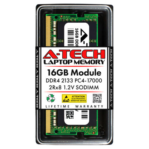 16Gb Ddr4 Pc4-17000 2133Mhz Sodimm (Fujitsu 34053174 Equivalent) Memory Ram