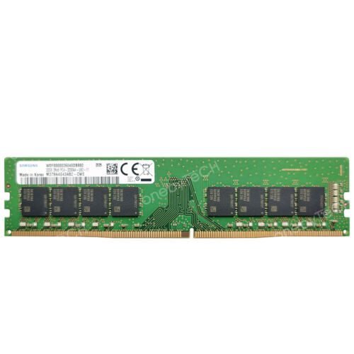 Samsung 32Gb 2Rx8 Pc4-25600U Ddr4-3200Mhz 288P 1.2V Udimm Non-Ecc Desktop Memory