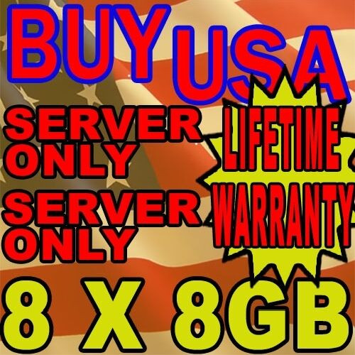 64Gb Kit 8X8Gb Hp Compaq Proliant D560 G5 Fully Buffered Pc2-5300 Ram Memory