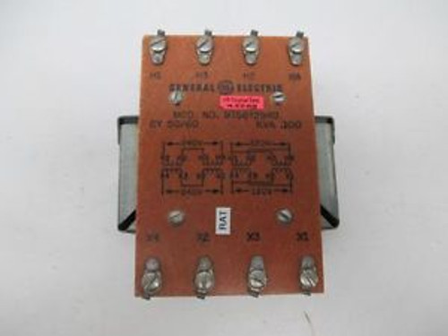 GENERAL ELECTRIC GE 9T56Y2940 .100KVA 240V-AC 120V-AC TRANSFORMER D306190