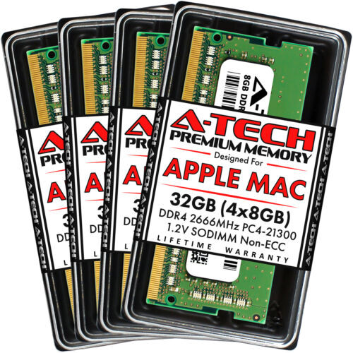 32Gb 4X 8Gb Ddr4 2666 Mac Memory Ram For Apple Imac Late 2020 Mxwu2Ll/A A2115 5K