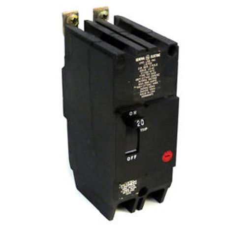 General Electric TEY220 20A 2-Pole 480V Circuit Breaker