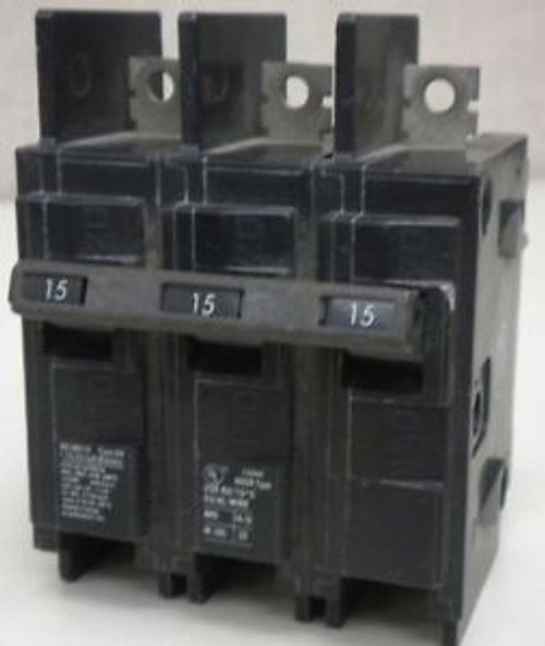 ITE SIEMENS BQ3B015 240 VAC 15 Amp 3 Pole CIRCUIT BREAKER