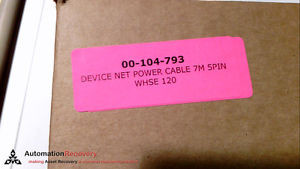 Kuka 00-104-793 Device Net Power Cable 7M 5 Pin, New