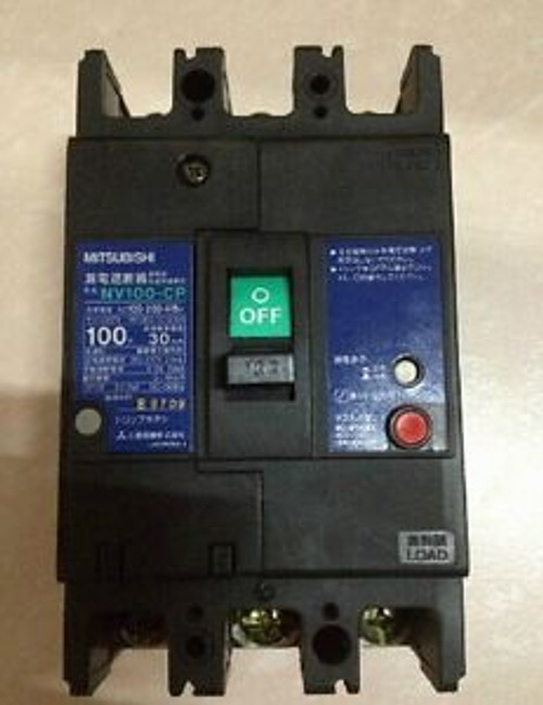 USED MITSUBISHI Circuit Breaker NV100-CP 100A tested