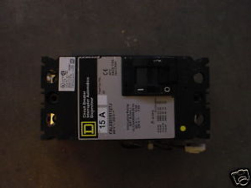 SQUARE D 15A 2 POLE CIRCUIT BREAKER FAL2201511