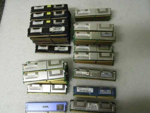 Qty Lot (85) 1Gb Ddr2 - Pc2-5300F & Pc2-4200F Workstation Server Memory
