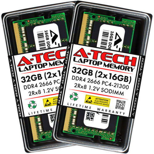 32Gb 2X16Gb Ddr4-2666 Acer Nitro An515-53-762Q An515-54-51M5 Memory Ram