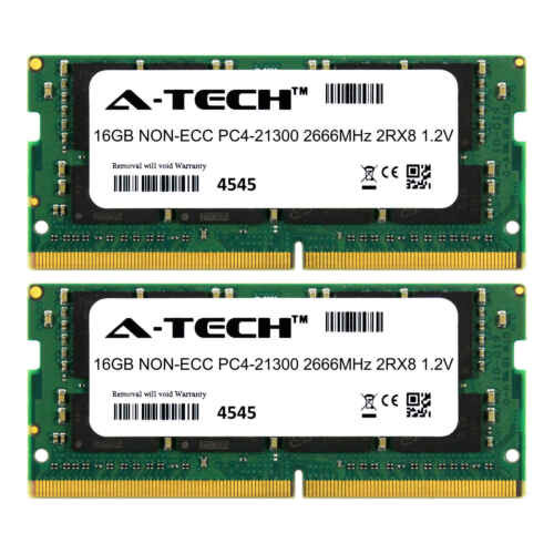 32Gb 2X 16Gb Ddr4 Memory Ram For Dell Precision 7710 7720 7730 M7710 M7720 M7730