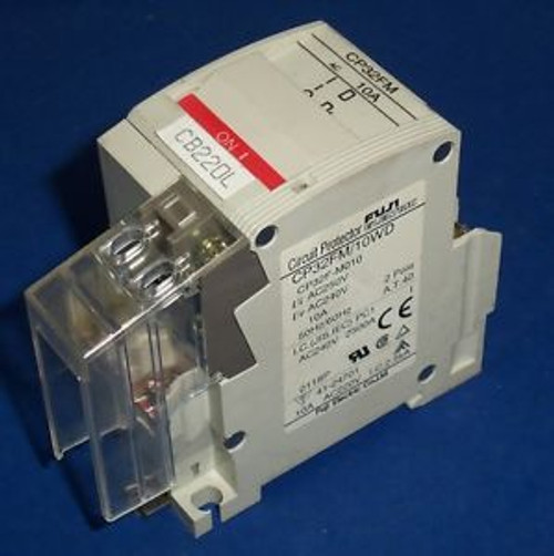 FUJI ELECTRIC 2-POLE 10A CIRCUIT BREAKER CP32FM/10WD