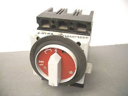 GE CIRCUIT BREAKER W/ROTARY DIAL CAT TED136100 100A/600V/3POLE