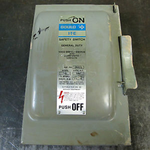 Gould I.T.E. Safety Switch Cat. No. JN422 60 Amps 240 V