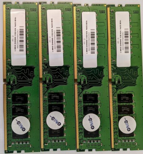 64Gb 4X16Gb Mem Ram 4 Lenovo Thinkstation P348 Tower, P350 Sff, P350 Tower D127