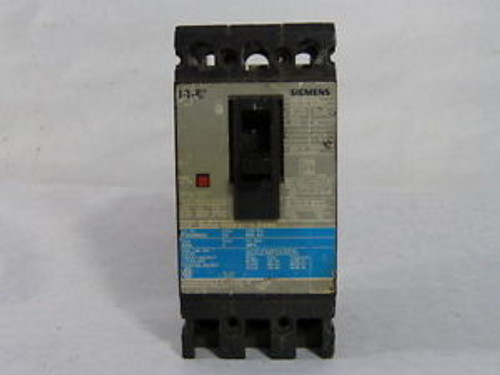 Siemens ED63B020 Circuit Breaker 3Pole 20A 600V 18kA  WOW