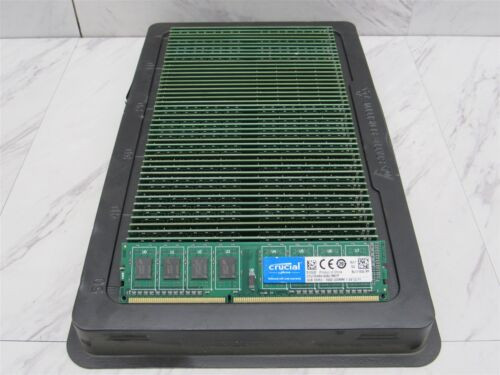 50 Lot - Crucial 4Gb Ddr3 1600 Ram Pc3-12800U Cl11 Udimm Desktop Memory Module