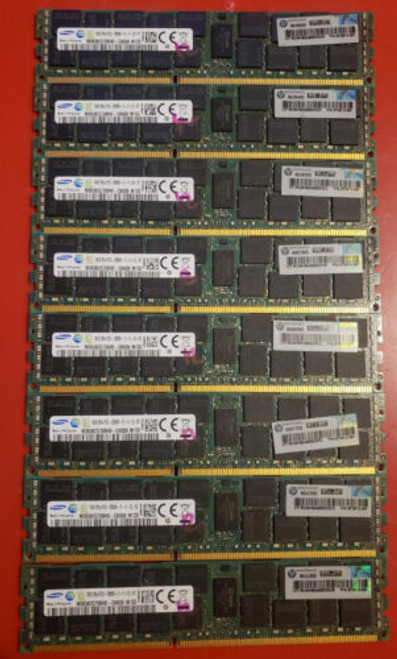 Samsung 128Gb (8X16Gb)2Rx4 Pc3-12800R Ecc Reg Ram Server/Workstation Ddr3 Memory