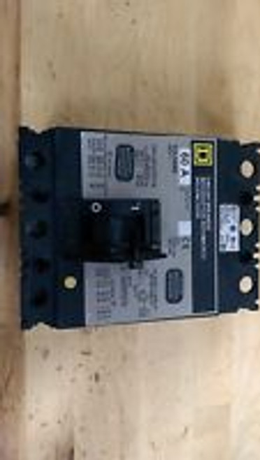 Square D FCL34060 3 Pole 60 Amp 480V Circuit Breaker