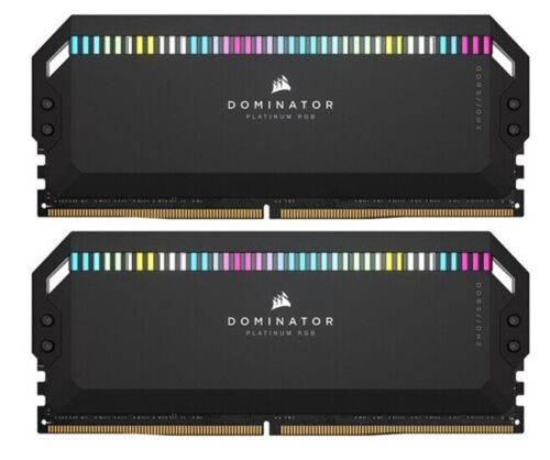 Corsair Dominator Platinum Rgb 64Gb (2 X 32Gb) Pc Memory Ram Ddr5 5600 288-Pin