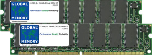 512Mb (2 X 256Mb) Dram Dimm Kit Cisco As5350 Universal Gateway (Mem-512M-As535)