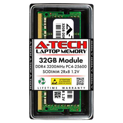 32Gb Pc4-25600 So-Dimm Kingston Fury Kf432S20Ib/32 Equivalent Laptop Memory Ram