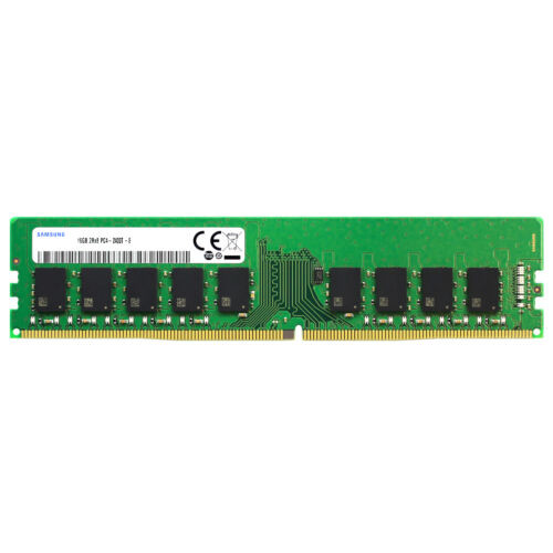 Samsung 16Gb 2Rx8 Pc4-2400 Ecc Udimm Ddr4-19200 Ecc Unbuffered Server Memory Ram