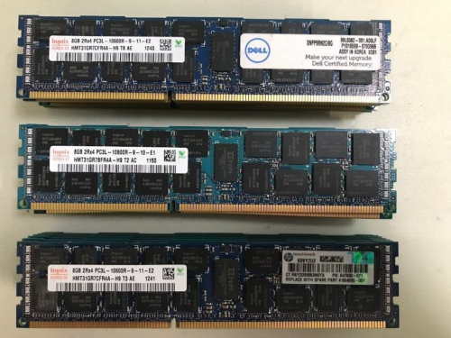 168Gb Hynix 21 X 8Gb 2Rx4 Pc3L-10600R-9-12-E2 Ecc Server Ram Hmt31Gr7Cfr4A-H9