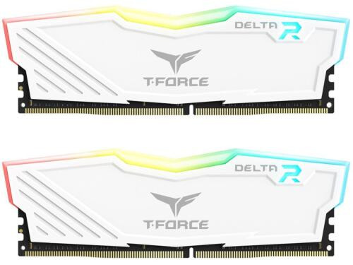 Team T-Force Delta Rgb 64Gb (2 X 32Gb) Ddr4 3200 (Pc4 25600) Desktop Memory
