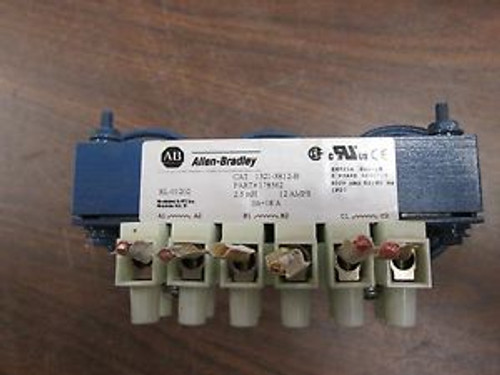 Allen-Bradley Line Reactor 1321-3R12-B 12A 600V 3PH 50/60HZ Used