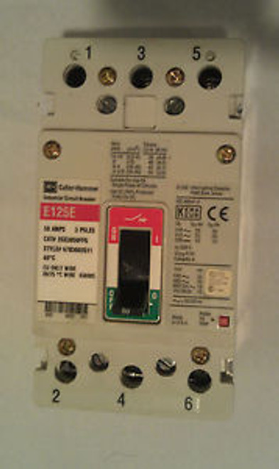 CUTLER HAMMER  EGE3050FFG 50AMP 3 Pole 600V Circuit Breaker