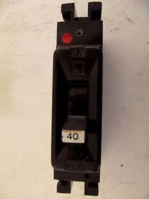 FPE Federal Pioneer 40A 346V 1P Circuit Breaker NEF Frame NEF311040