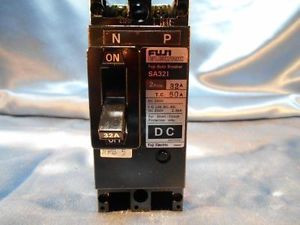 Fuji Electric SA32I 32A Breaker Fuji Auto Breaker 2 Pole 32A T.C, Used