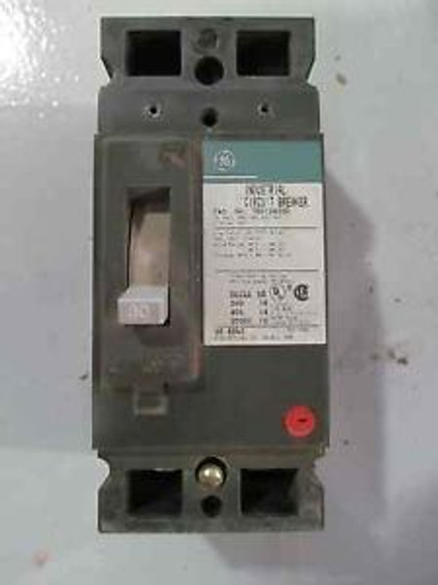 GE General Electric TED124030 Circuit Breaker 30 Amp 2 Pole 480 V