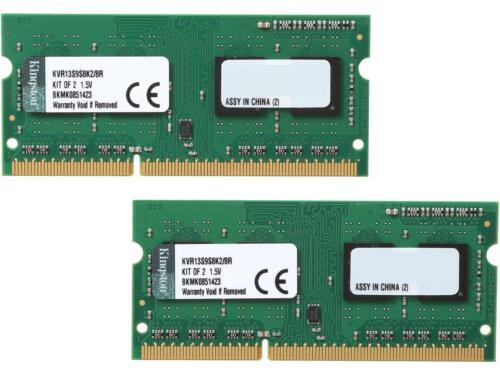 Kingston 8Gb (2 X 4Gb) 204-Pin Ddr3 So-Dimm Ddr3 1333 (Pc3 10600) Laptop Memory