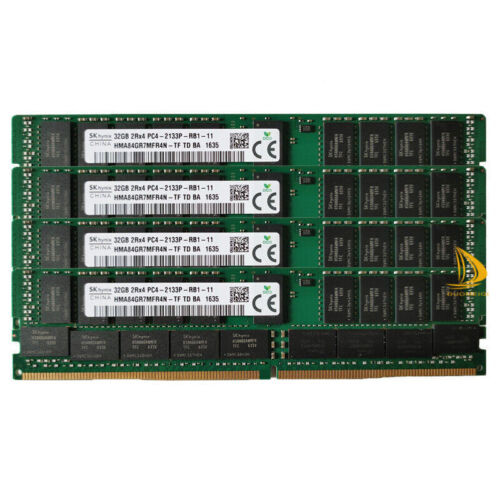 Sk Hynix 4X 32Gb 2Rx4 Pc4-2133P Ddr4 17000Mhz Ecc Server Memory Dimm Ram Kits Dd