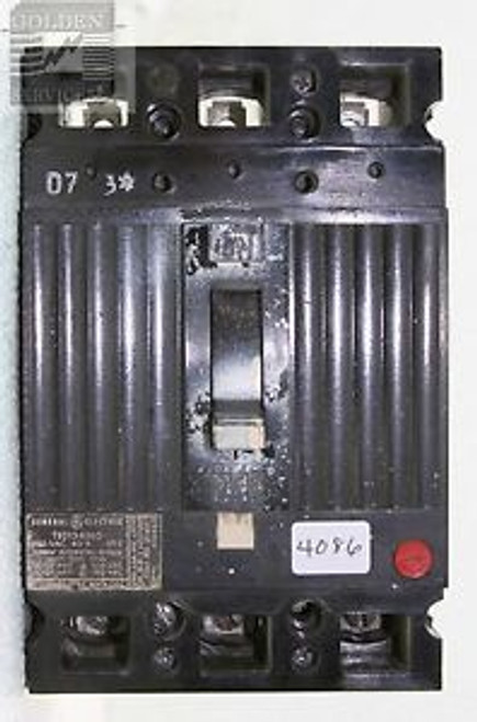 GE TED134060 Circuit Breaker 60 Amps 3 Pole 480VAC