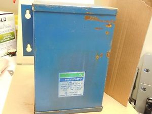 HEVI-DUTY TRANSFORMER HS1F1.5A PRI 240/480 V VOLT SEC 120/240 V VOLT 1PH 1.5 KVA