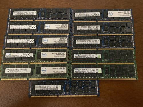 11X 16Gb Pc3-12800R - 176 Gb Memory Dell R720