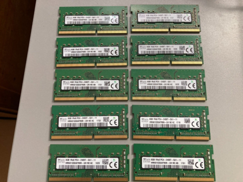 10 X Sk Hynix 8Gb 1Rx8 Pc4 2400T Laptop Memory Ram