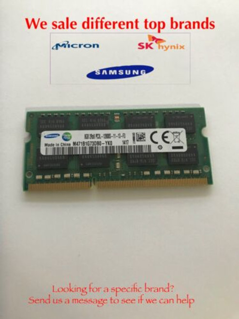 8Gb (1X8Gb) Memory Ram 4 Toshiba Satellite C55-B5299, C55-B5300, C55-B5302