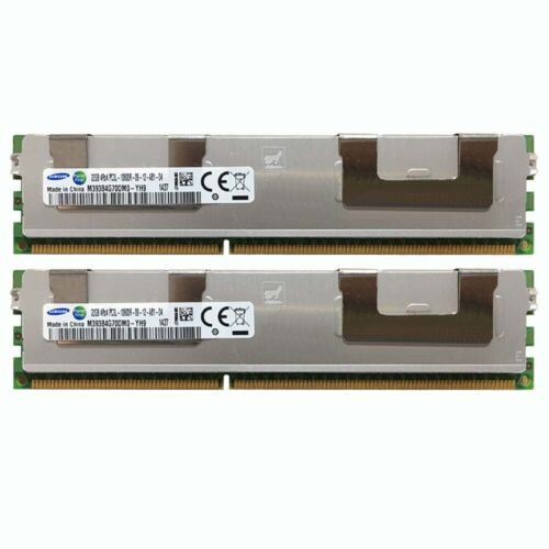 2X 32Gb Samsung 4Rx4 Pc3L-10600R Ddr3L 1333Mhz Dimm Ecc Server Memory Ram 64Gb